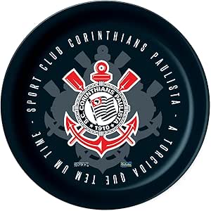 Prato Corinthians - Embalagem com 8 unidades Festcolor